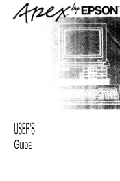 Epson Apex User Manual