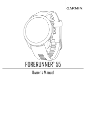 Garmin Forerunner 55 Owners Manual