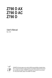Gigabyte Z790 D User Manual