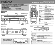 Insignia NS-CD512 Quick Setup Guide (Spanish)