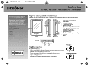 Insignia NS-HD02 Quick Setup Guide (English)