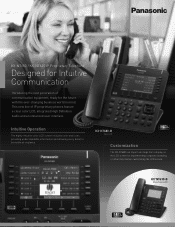 Panasonic KX-NT680 FNL KX NT680 630 Brochure Customizable