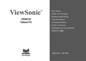 ViewSonic VPAD10 ViewPad 10 User Guide (English)