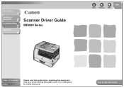Canon imageCLASS MF6580CX MF6500 Series Scanner Drivere Guide