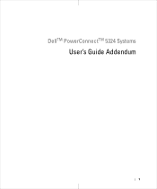 Dell 5324 User's Guide
    Addendum