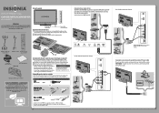 Insignia NS-37L760A12 Quick Setup Guide (Spanish)
