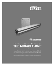 LiftMaster Miracle-One MIRACLE ONE Manual