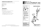 Weslo 202 Instruction Manual