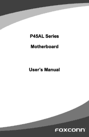 Foxconn P45AL English Manual.
