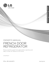 LG LFC28768ST Owners Manual