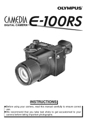 Olympus E-100RS E-100RS Instructions (English)