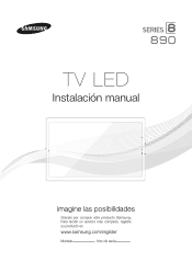Samsung HG55NB890XF Installation Guide Ver.1.0 (Spanish)