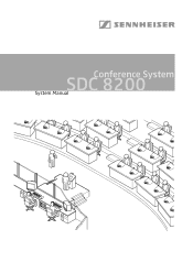 Sennheiser SDC 8200 CU Instructions for Use
