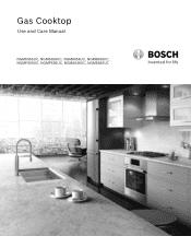 Bosch NGM8056UC Use and Care Manual