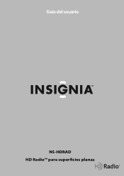 Insignia NS-HDRAD User Manual (Spanish)
