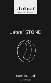 Jabra STONE User manual