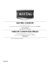 Maytag MEC4430WB Owners Manual