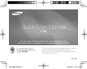Samsung TL320 Quick Guide (ENGLISH)