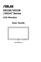 Asus VS247HR VS247 Series User Guide for English Edition