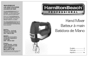 Hamilton Beach 62652 Use and Care Manual