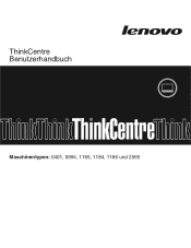 Lenovo ThinkCentre A70z (German) User Guide