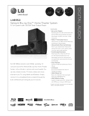 LG LHB953 Specification (English)