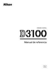Nikon D3100 D3100 User's Manual (Spanish)