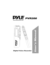 Pyle PVR200 User Manual