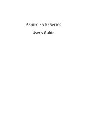 Acer Aspire 5510 Aspire 5510 User's Guide