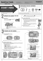 Olympus D-390 D-390 Quick Start Guide - English (308KB)