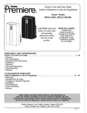 Danby DPAC12011 Product Manual