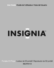 Insignia NS-P3113 User Manual (English)