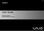 Sony VGN-AR520E User Guide