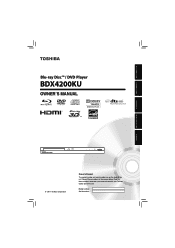Toshiba BDX4200 Owners Manual