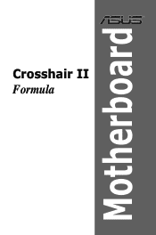 Asus Crosshair II Formula User Manual