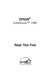 Epson ActionLaser 1400 User Setup Information