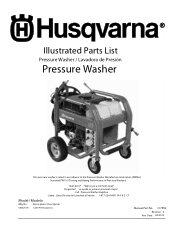 Husqvarna PW3300 Parts List