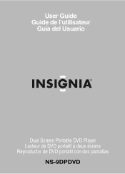 Insignia NS-9DPDVD User Manual (English)