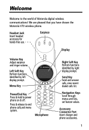 Motorola V70 User Manual
