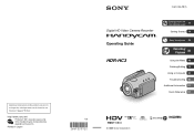 Sony HDR HC3 Operating Guide