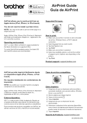 Brother International TD-4550DNWB AirPrint Guide