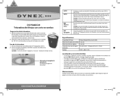 Dynex DX-PS08DC09 Quick Setup Guide (Spanish)