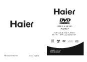 Haier PDVD7 User Manual
