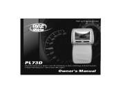Pyle PL73DBK Owners Manual