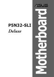 Asus P5N32-SLI-Deluxe P5N32-SLI Deluxe User's Manual for English Edition