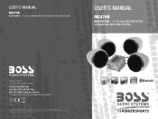 Boss Audio MC470B User Manual