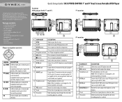 Dynex DX-D7PDVD Quick Setup Guide (English)