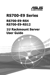 Asus RS700-E9-RS12 RS700-E9-RS4 User Manual