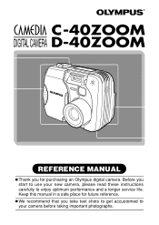 Olympus D-40 D-40 Zoom Reference Manual (5.7MB)