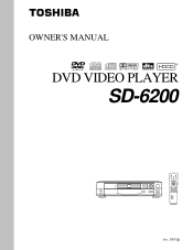 Toshiba SD-6200N Owners Manual